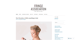 Desktop Screenshot of fringeassociation.com